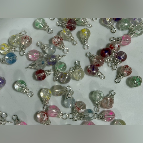 Colorful Glass Bead Charms Set - Picture 4 of 5